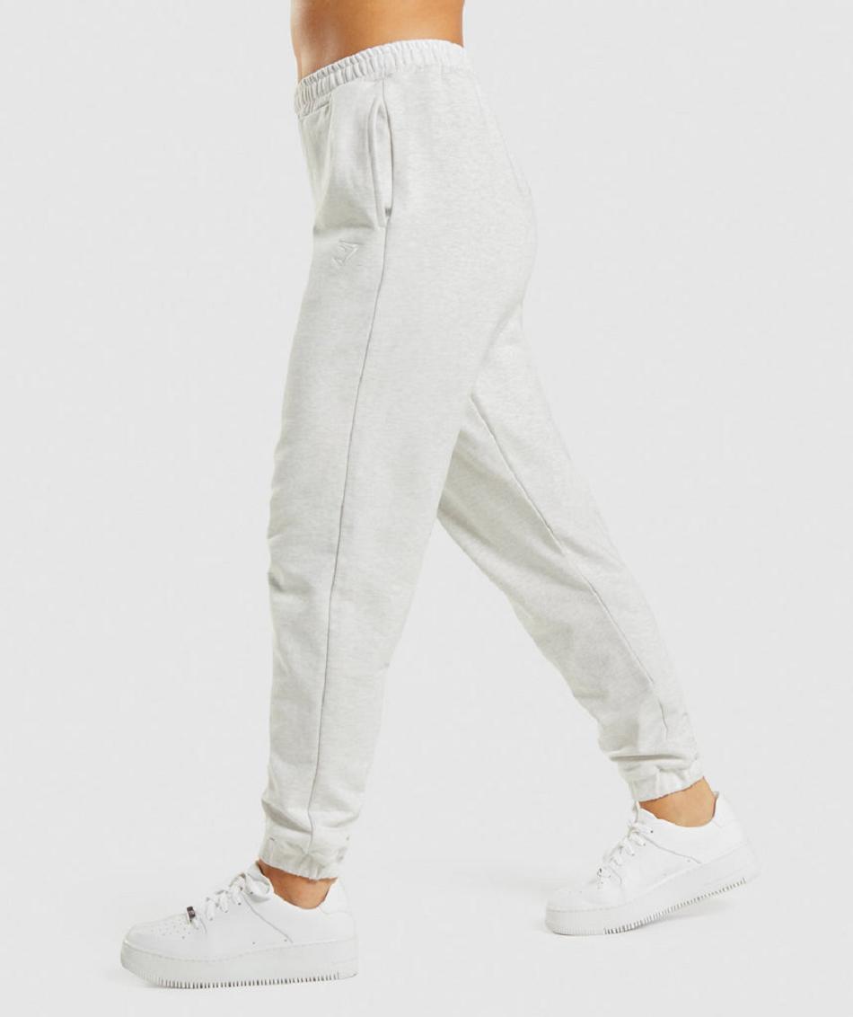 Pantalones Jogger Gymshark Rest Day Sweats Mujer Blancas | CO 2629JPQ